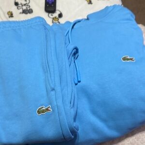 Men sweat suit Lacoste and it’s Authentic Besutiful Baby Blue